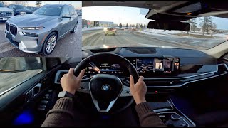 2023 BMW X7 xDrive40i AWD - POV Test Drive 3D Audio