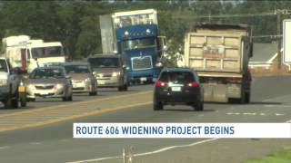 Route 606 Widening Project Begins