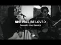 Maroon 5 - She Will Be Loved | Max Jenmana X SAMMii | Acoustic Live Session