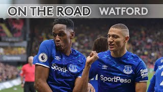 YERRY MINA'S DANCE + AWAY END CELEBRATIONS! | ON THE ROAD: WATFORD V EVERTON