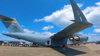 横田基地日米友好祭2022  C-17A グローブマスターIII  地上展示　Yokota Friendship Festival