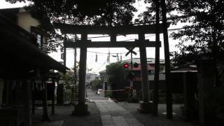 江ノ電　御霊神社から