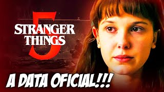 SAIU! DATA DE ESTRÉIA DE TODOS EPISÓDIOS DE STRANGER THINGS 5 E QUANDO MAX ACORDA!