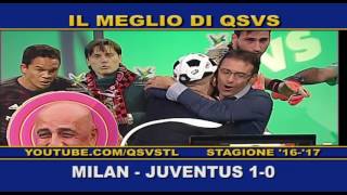 QSVS - I GOL DI MILAN - JUVENTUS 1-0 TELELOMBARDIA / TOP CALCIO 24