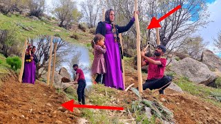 A trip to nature: building a mountain toilet by Cobra and her ex-husband
