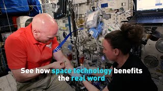 See how space technology benefits the real word