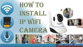 V380 Ip camera Unboxing , Installation & configuration