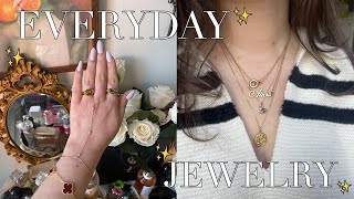 EVERYDAY JEWELRY COLLECTION ✨ | Affordable jewelry from Mejuri, Etsy, Evry Jewel
