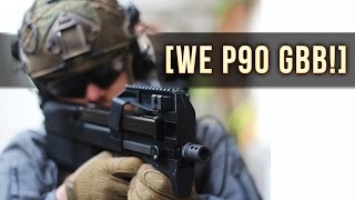 WE P90 GAS BLOWBACK! | First Impressions