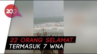 Kapal Rombongan IPB Tenggelam di Lebak, 2 Nyawa Melayang