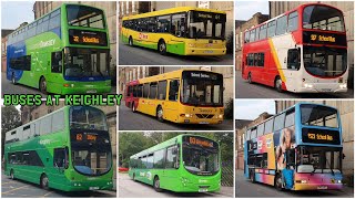 Buses At Keighley