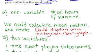 3 1 Two Variable Data Sets