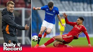 Rangers 2 Aberdeen 1 as young Gers clinch Scottish Youth Cup trophy in stormy final