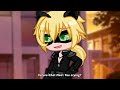 you crying future ladybug and chat noir miraculous ladybug「 gacha life 2 」