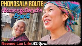 Muang Bountai to Phongsaly sightseeing route ເສັ້ນທາງທ່ອງທ່ຽວຈາກເມືອງບຸນໃຕ້ ໄປຫາເມືອງຜົ້ງສາລີ.