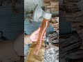 custom Handmade viking axe / Damascus steel