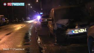 112Twente.nl - Autobrand Noord Esmarkerrondweg Enschede 30-10-2020