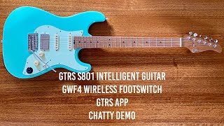 MOOER/GTRS: S801 Guitar - GWF4 Wireless Footswitch - Sounds, Chat, the App and Demo