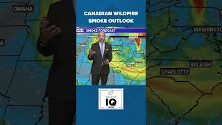 #WeatherIQ #shorts  #from #WCNC #Charlotte: Brad Panovich discusses smoke forecast