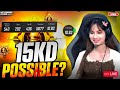 CONQUEROR TOP 100 LIVE 15 KD + CHICKEN ONLYBGMI LIVE |#bgmilive #girlgamer - KAUR OP LIVE