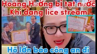 Hoàng Hường kêu to trên live stream gọi công an đi. HH đưa ra bằng chứng khủng . Cô Tám Canada