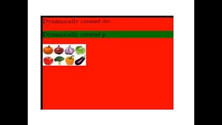 Create HTML Element & Content Dynamically with JavaScript | Document.CreateElement() in JavaScript