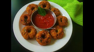 വെറും5 മിനുട്ടിൽ മൊരിഞ്ഞ വട തയ്യാറാക്കാം/5 Minutes Tea Time Snacks Recipe /Instant Vada Recipe /