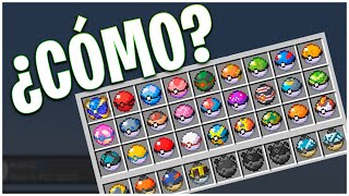 COMO HACER TODAS LAS POKEBALL EN PIXELMON Y PARA QUÉ SIRVEN | Pixelmon 9.0.11 - 1.16.5