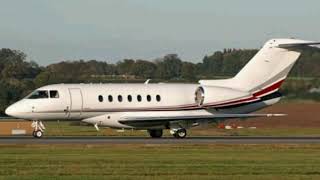 The 22.4 million dollar hawker 4000 private jet