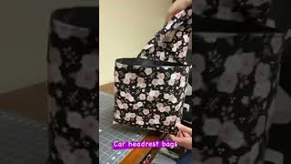 Car Trash Can Tutorial, Subscribe for sewing tutorials ⬇️