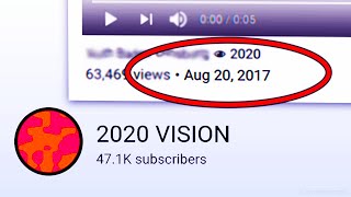 What Is 2020 Vision? (part 1)