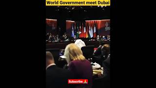 World government summit in Dubai 2023🇮🇳 earthquake support for Turkey and Syria😎 #shorts #earthquake