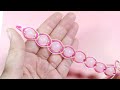 Tutorial de pulsera ovalo nudo plano🕷