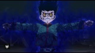 Gon uses the forbiddden power ON - Hunter × Hunter: The Last Mission