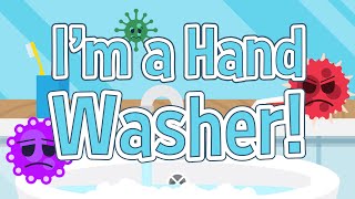 How to Wash Your Hands Song | I'm a Hand Washer | Jack Hartmann Handwashing