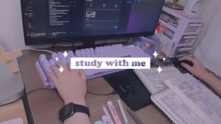 [2022.7.2]심리학과 대학원생 study with me live | 🧠psychology grad student