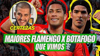 TIERLIST: OS MAIORES FLAMENGO X BOTAFOGO QUE VIMOS - COM PEDRO CERTEZAS