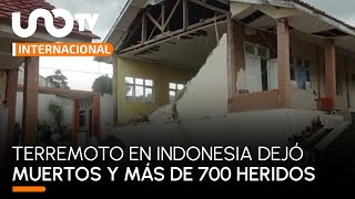 Indonesia: sube a 162 la cifra de muertos por sismo que dejó 700 heridos y múltiples daños