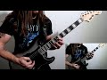 AS I LAY DYING - Nothing Left Guitar Solo Cover | Matt Black