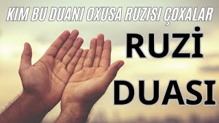 Ruzini artıran dua RUZİ DUASI