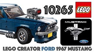 Lego 10265 Ford Mustang Creator Expert Features