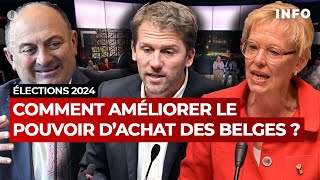 Élections 2024 : comment améliorer le pouvoir d'achat ? Débat #QR -  RTBF Info