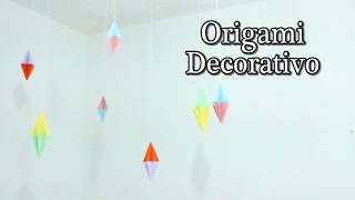 Origami Decorativo / Decorative origami TUTORIAL