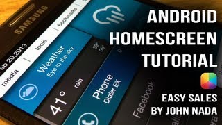 Easy Sales (by John Nada) - Android Homescreen Tutorial