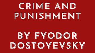 Crime and Punishment, Dostoyevsky 🌟🎧📚 (part 1/3) Audiobook