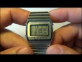 vintage seiko a939 5010 watch video review