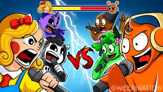 Sprunki VS Poppy playtime! Which team will win? | EPIC COLLECTION Sprunki | BEST moments (Animation)