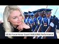 Awesome US Air Force Honor Guard Performance!