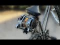 How to Make an Electric Bicycle Using Washer Machine Motor completely unbelievable idea