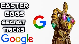 GOOGLE Easter Eggs, Secrets And Tricks Part #1